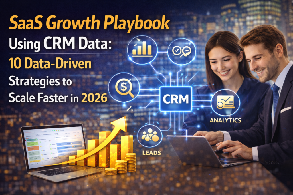 SaaS Growth Playbook Using CRM Data: 10 Data-Driven Strategies to Scale Faster in 2026