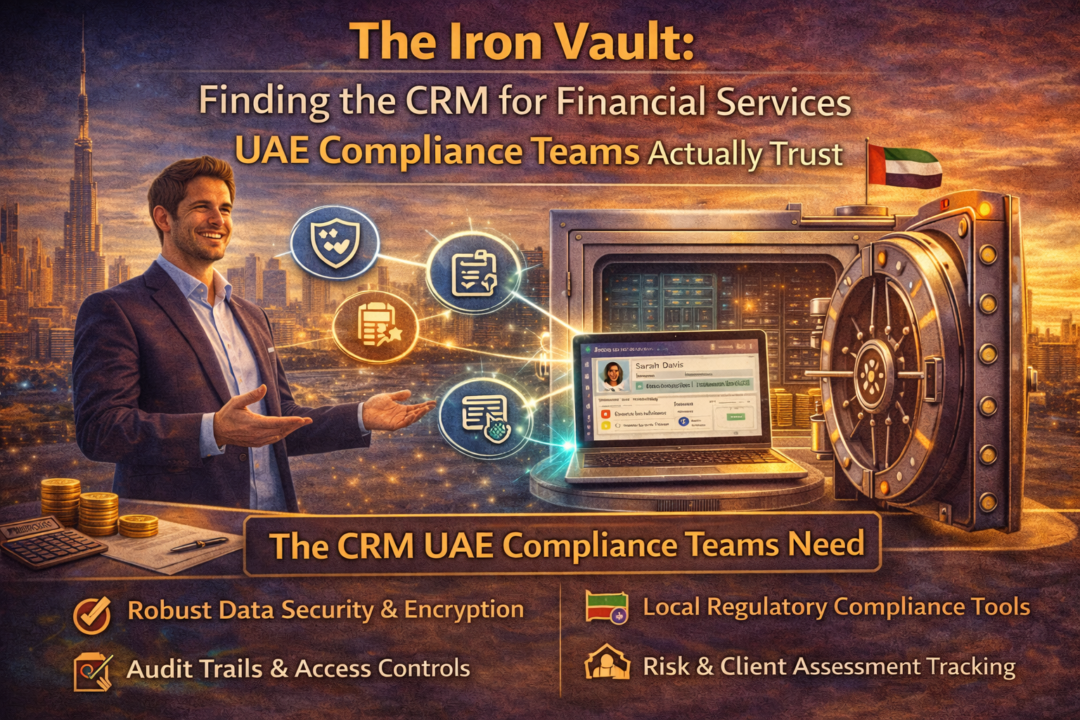 The Iron Vault: Finding the CRM for Financial Services UAE Compliance Teams Actually Trust