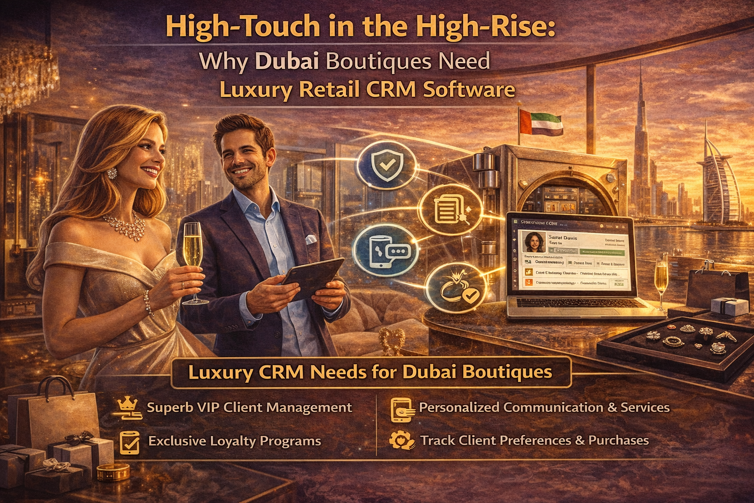 High-Touch in the High-Rise: Why Dubai Boutiques Need Luxury Retail CRM Software