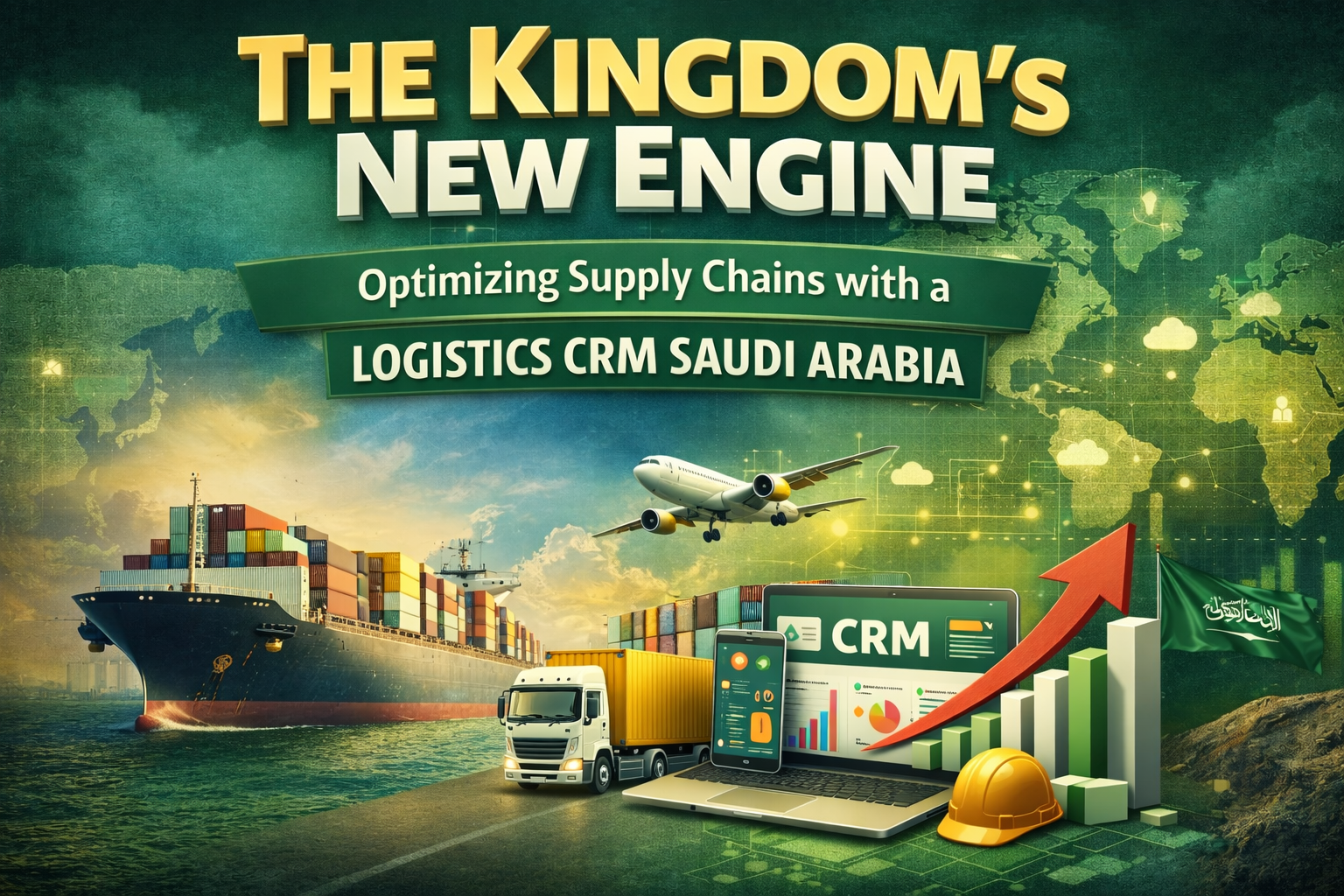 The Kingdom’s New Engine: Optimizing Supply Chains with a Logistics CRM Saudi Arabia