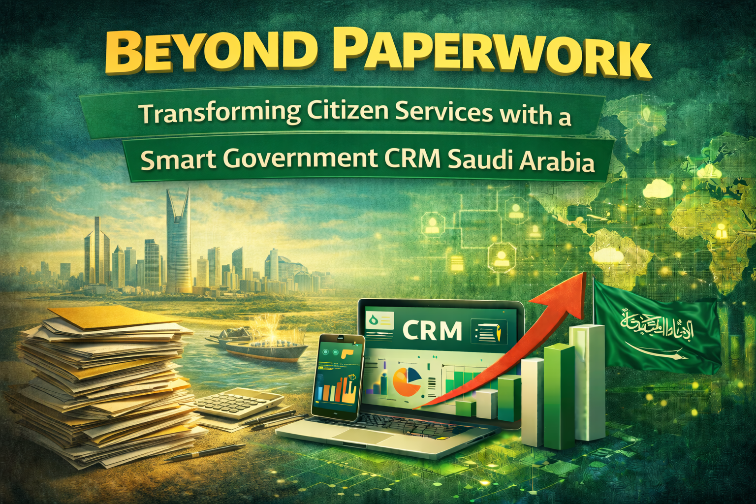 Beyond Paperwork: Transforming Citizen Services with a Smart Government CRM Saudi Arabia