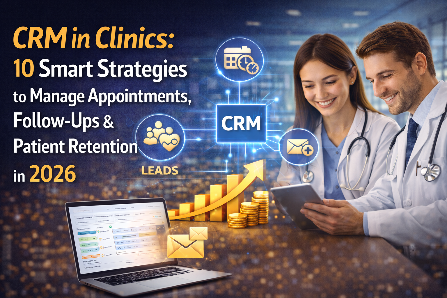 CRM in Clinics: 10 Smart Strategies to Manage Appointments, Follow-Ups & Patient Retention in 2026